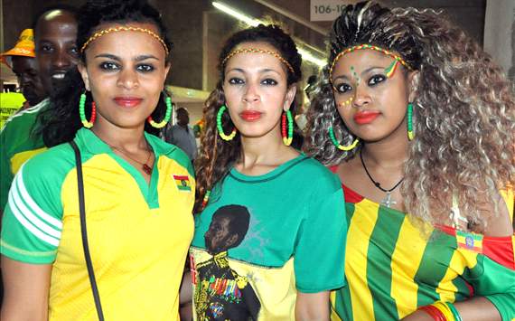 Goodbye to the vibrant Ethiopian fans – and their beautiful women