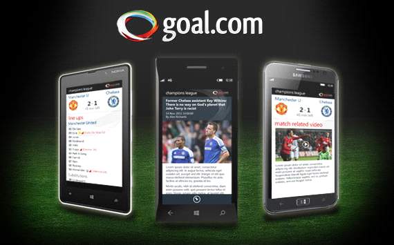 Download the new Goal.com app on Windows 8 now!