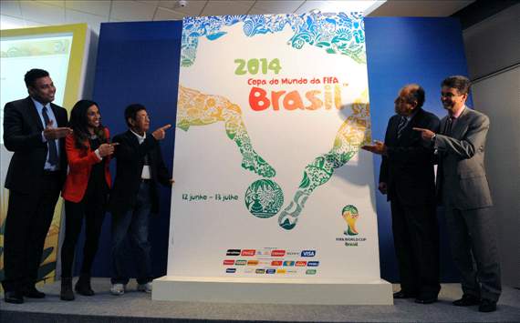 Brasil 2014 tiene su póster