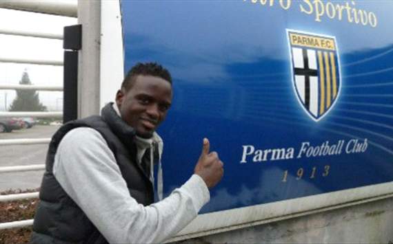 Kenya and Parma midfielder Macdonald Mariga.