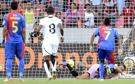 Mubarak Wakaso scores against Cape Verde - 2013 Afcon
