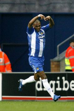 EPL: Marcus Bent, Wigan Athletic - Blackburn Rovers (PA)