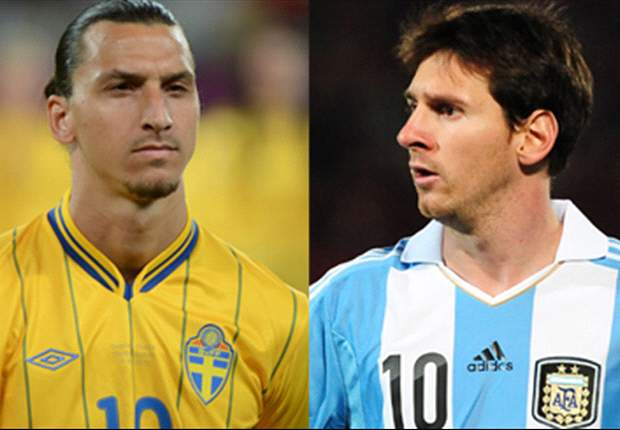 Leo Messi se queja del frío de Suecia