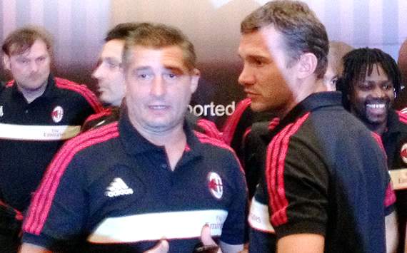 Daniele Massaro Wakili Milan Glorie Di Sesi Coaching Clinic