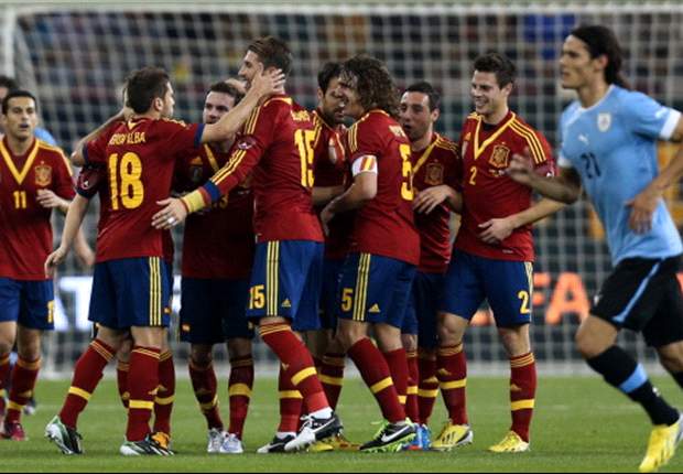 Histórico, nueve blaugranas jugando en España