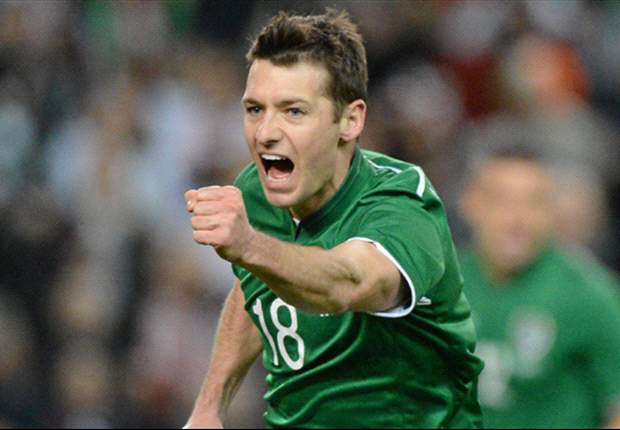 Norwich City midfielder Wes Hoolahan happy with Ireland goal