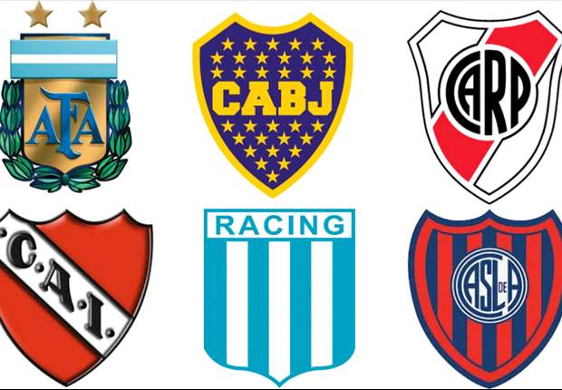 Así llegan los cinco grandes