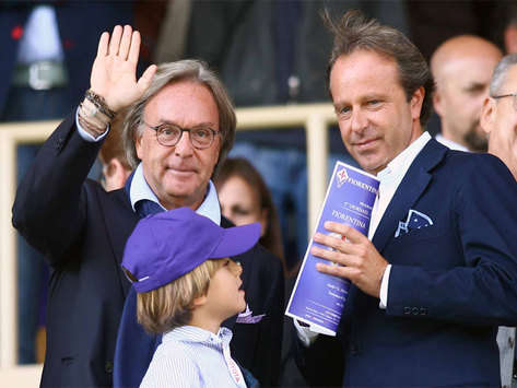 Diego & Andrea Della Valle, Fiorentina (Foto Grazia Neri)
