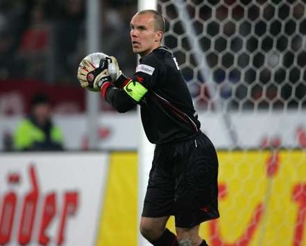 Robert Enke von Hannover 96 sicherte sich Platz eins der Keeper (firo)