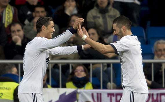 Karim Benzema anotó su gol número 50 en la liga española