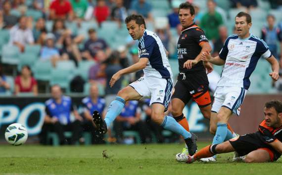 Alex Del Piero scores, Sydney-Brisbane