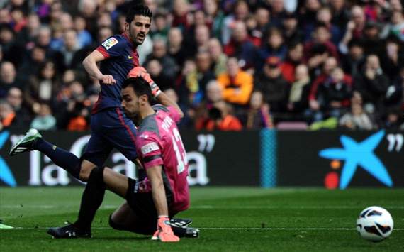 David Villa, Codina - Barcelona v Getafe
