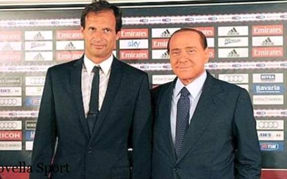 Berlusconi realistic about chances against Barcelona