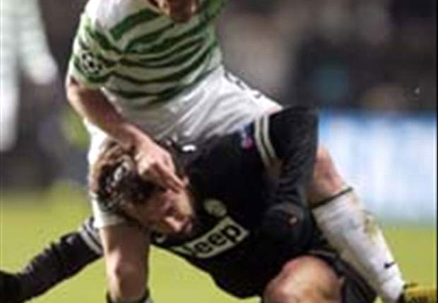 Celtic midfielder Brown to miss Juventus tie with abductor injury