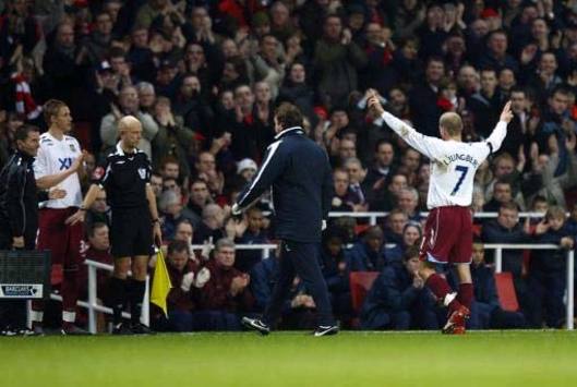 EPL: Fredrik Ljungberg in Arsenal - West Ham United (PA)