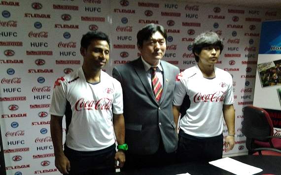 Home United unveil star signing Lee Kwan Woo