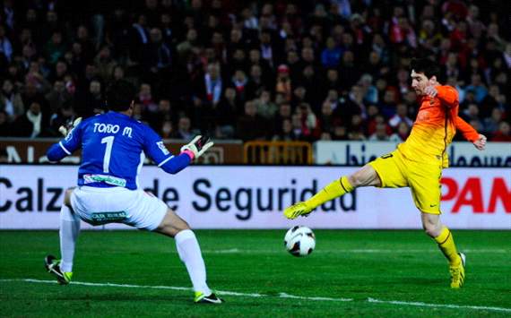 Messi, 301 goles Azulgranas