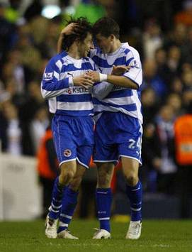 FA Cup: Stephen Hunt and Shane Long, Tottenham Hotspur - Reading (PA)