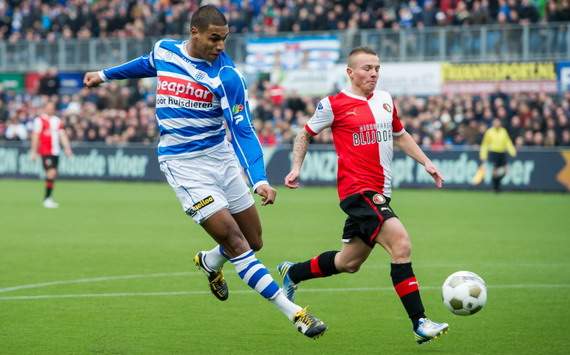 PEC Zwolle - Feyenoord, Darryl Lachman vs. Jordy Clasie
