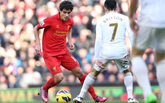 Gerrard & Enrique praise Coutinho impact at Liverpool
