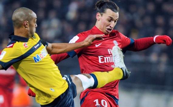 Ligue 1 : Cedric Kante vs Zlatan Ibrahimovic (FC Sochaux vs Paris SG)