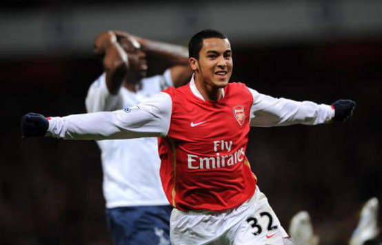 Carling Cup: Theo Walcott, Arsenal - Tottenham Hotspur (PA)