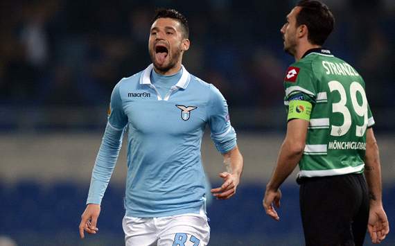 Antonio Candreva - Lazio-Borussia Monchengladbach - Europa League