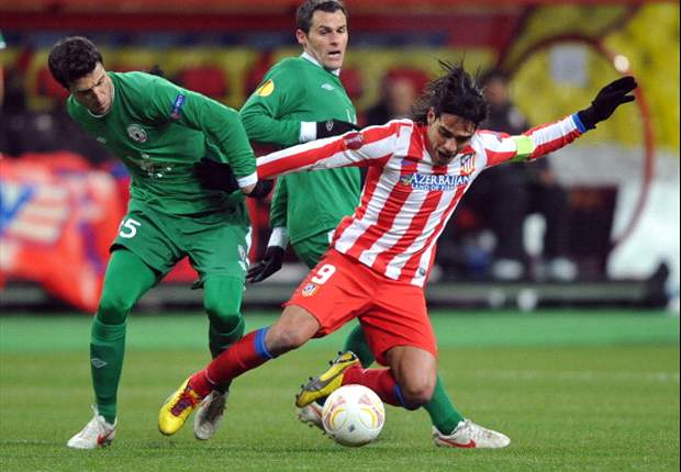 Falcao frustrated at Europa League exit
