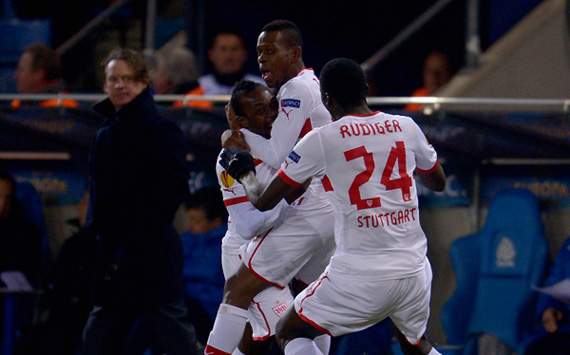 KRC Genk v VfB Stuttgart - UEFA Europa League Round of