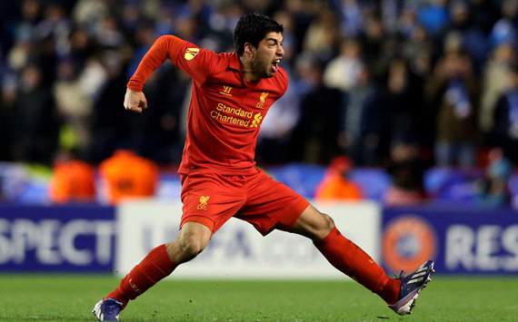 UEFA Europa League - Liverpool v Zenit St. Petersburg, Luis Suarez