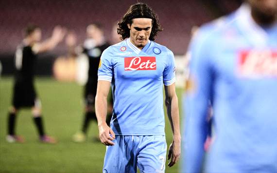 Edinson Cavani, Europa League, Napoli