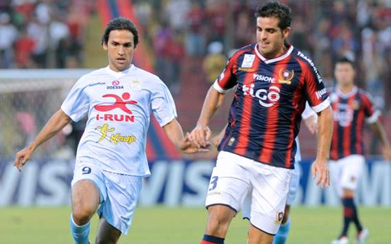 Luis Cardozo y Victor Ferreira en Cerro porteño vs Garcilaso