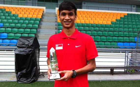 Safuwan receives Goal.com award