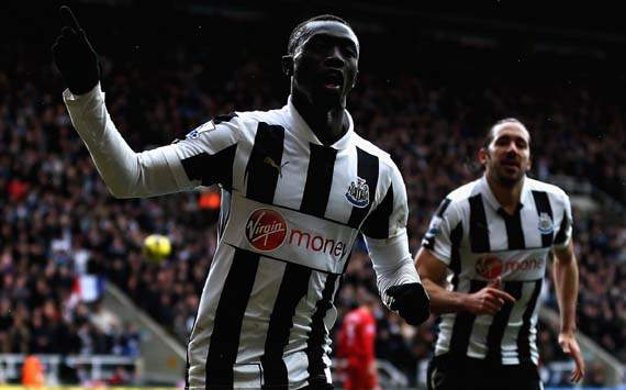 EPL; Papiss Cisse; Newcastle United v Southampton