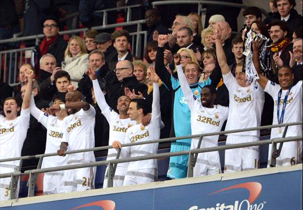 Word on the Tweet: Swansea bask in Wembley glory