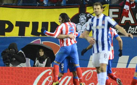 Falcao marca e Atlético de Madrid vence Espanyol