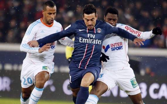 Ligue 1 : Ezequiel ,Lavezzi vs Alaixys Romao & Nicolas Nkoulou (Paris SG vs Olympique de Marseille)