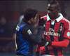 Javier Zanetti and Mario Balotelli - Inter-Ac Milan