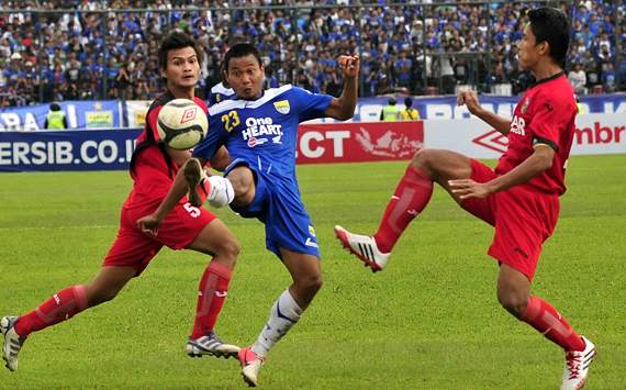 Persib vs PSPS (GOAL.com/Antara)