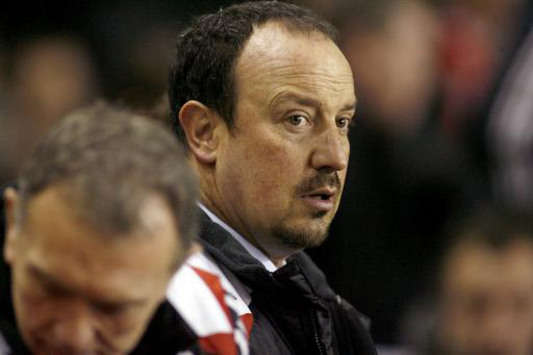 FA Cup:Rafael Benitez,  Liverpool - Luton Town (PA) 