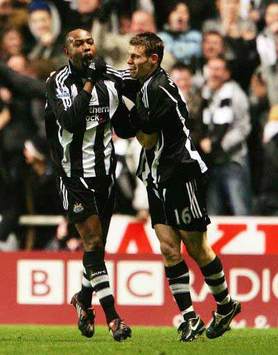 FA Cup: Claudio Cacapa and James Milner, Newcastle United - Stoke City (PA)