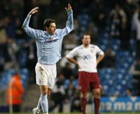 FA Cup: Blumer Elano, Manchester City - West Ham United (PA)