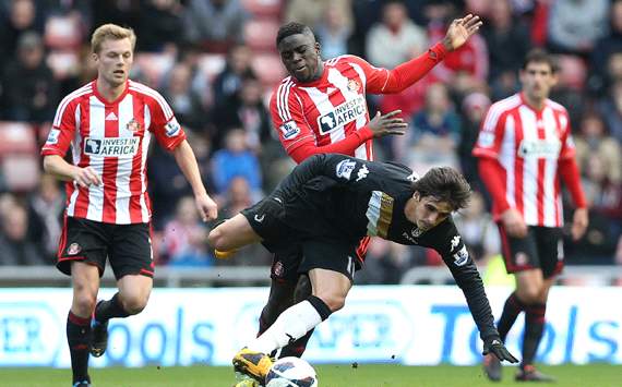 Sunderland v Fulham, Bryan Ruiz, Alfred N'Diaye