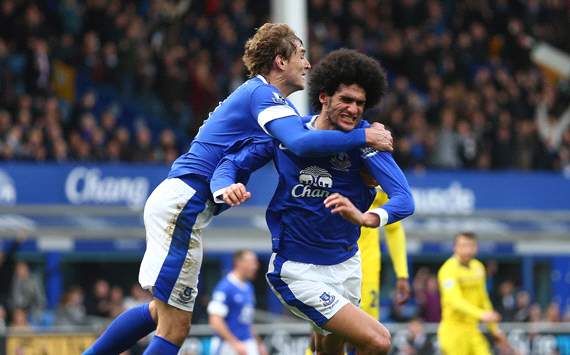 Everton v Reading, Marouane Fellaini