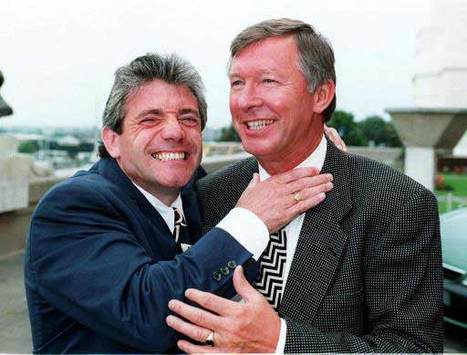 Kevin Keegan and Alex Ferguson