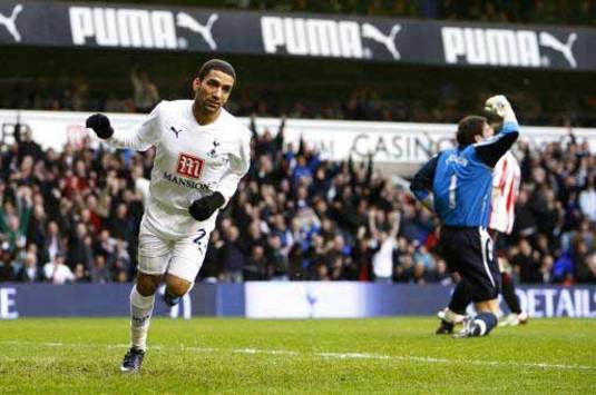 Aaron Lennon, Tottenham Hotspur - Sunderland (PA)