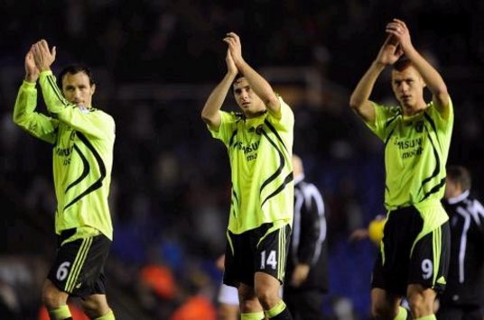 EPL: Ricardo Carvalho, Steve Sidwell and Claudio Pizarro, Birmingham City - Chelsea (PA)