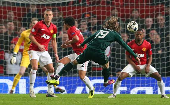 UEFA Champions League, Manchester United v Real Madrid, Luka Modric