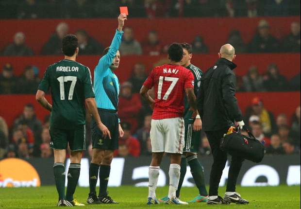 Nani red card was justified, insists Roy Keane