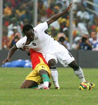 MTN African Cup of Nations: Michael Essien - Pascal Fiendouno , Ghana - Guinea (PA)